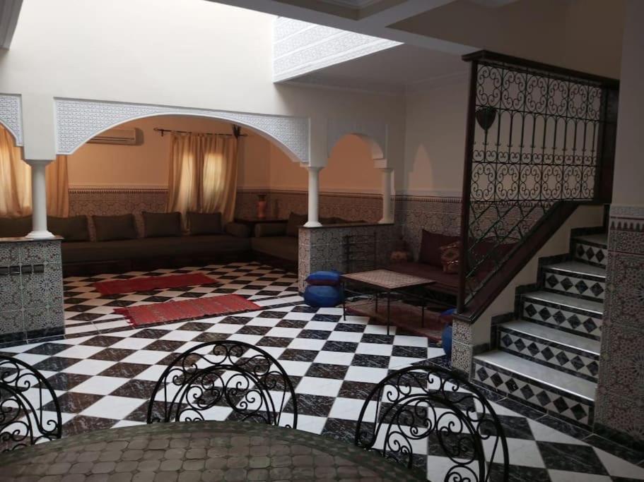 Duplex Style Riad Residence Avec Piscines Marrakesh Exteriör bild