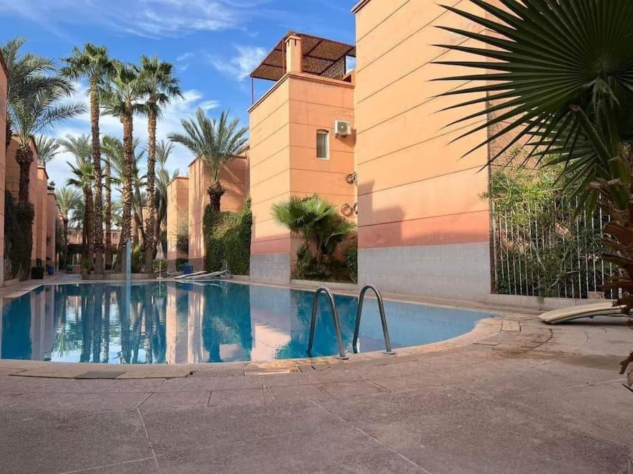 Duplex Style Riad Residence Avec Piscines Marrakesh Exteriör bild
