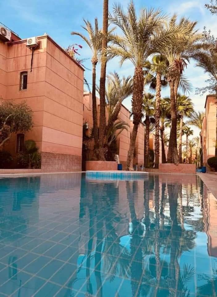 Duplex Style Riad Residence Avec Piscines Marrakesh Exteriör bild