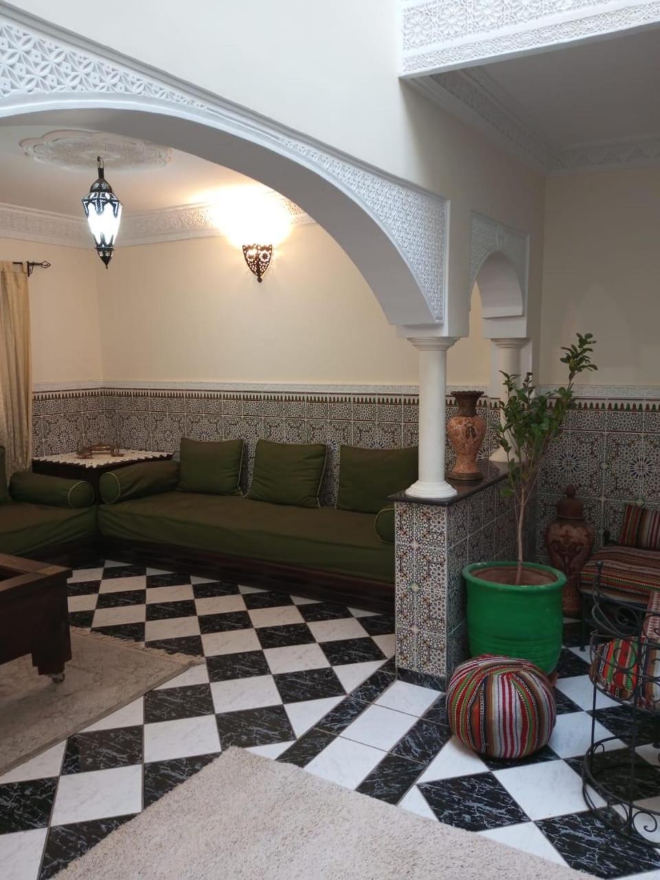 Duplex Style Riad Residence Avec Piscines Marrakesh Exteriör bild